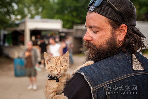 34岁的他救了这只无家可归的小猫