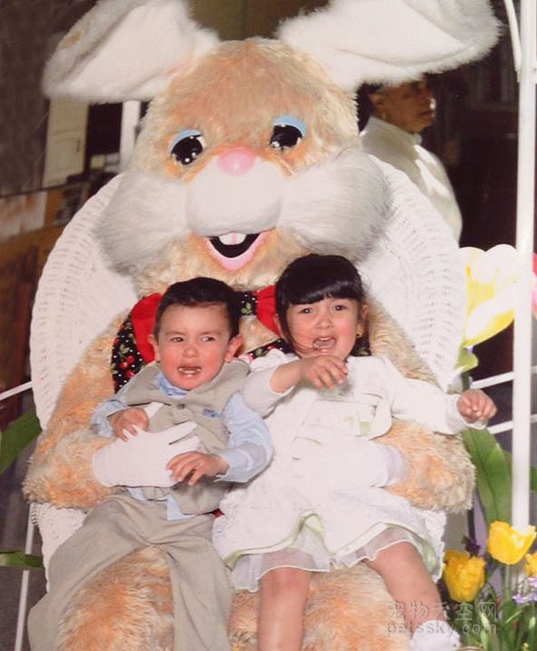 复活节兔作为复活节的象征 曾是是多少国外孩子的噩梦
