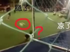 狗子闯入足球赛场,帮失误的守门员扑飞了一个点球