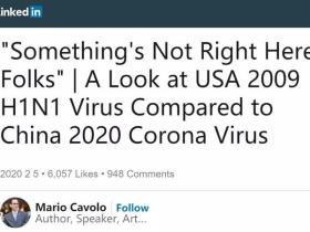 美国人发长文质问西媒:当年美国H1N1疫情暴发,谁反美了?