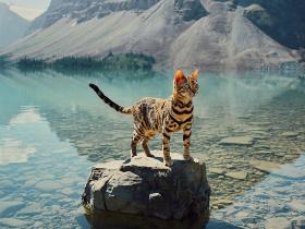 这只四处旅游的孟加拉猫Suki,过着让人都羡慕的生活