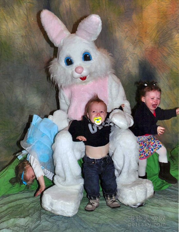复活节兔子为什么恐怖图片